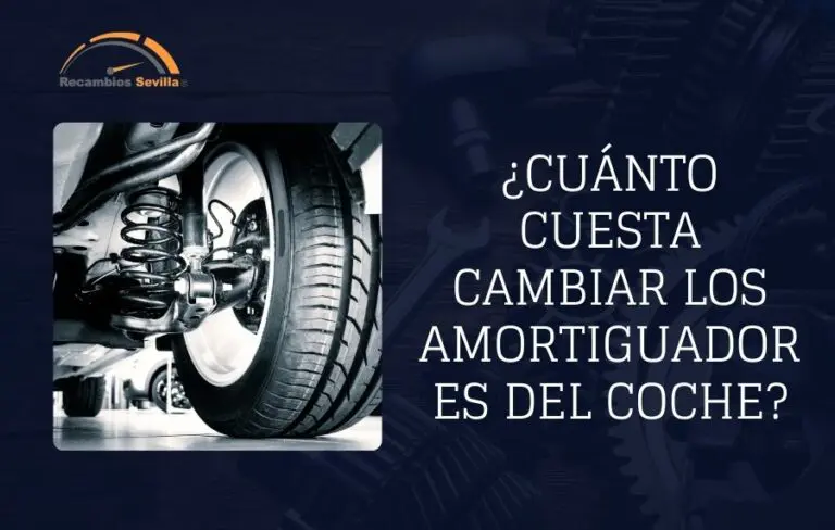 ¿Cuánto cuesta cambiar los Amortiguadores del Coche?